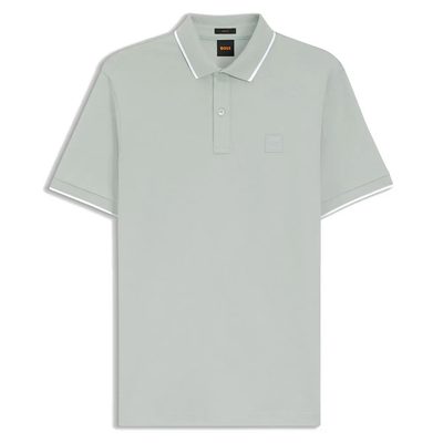 BOSS Passertip Short Slee POLO衫 水洗棉 彈性舒適 正品歐洲代購 [142704441]