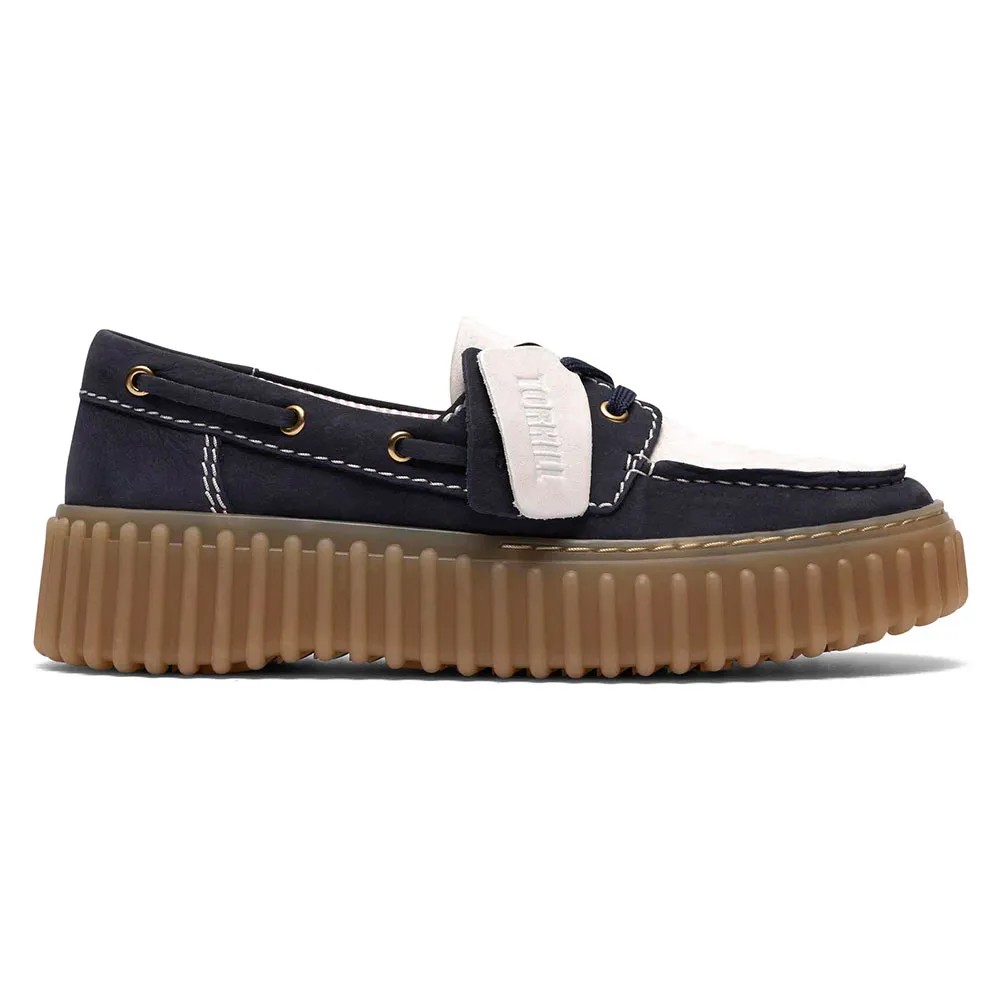 CLARKS Torhill Boat 鞋款 透氣 舒適 防滑 耐磨 復古 經典 正品歐洲代購 [142734761]