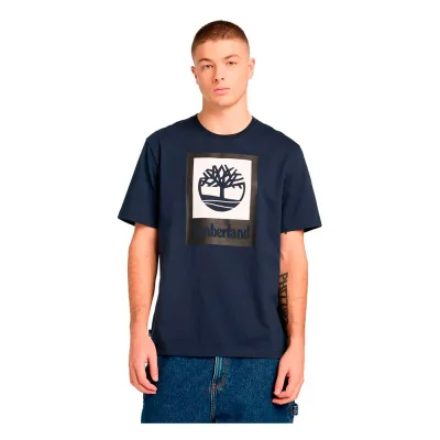 TIMBERLAND Stack Logo Short Sleeve T Shirt T恤 耐磨 正品代購