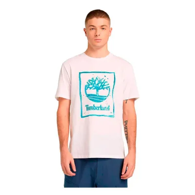 TIMBERLAND Water Stack Logo Short Sleeve T Shirt T恤 耐磨 正品代購