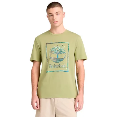 TIMBERLAND Water Stack Logo Short Sleeve T Shirt T恤 耐磨 正品代購