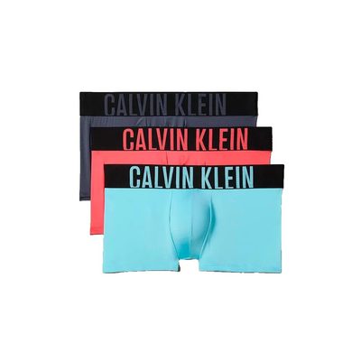 CALVIN 3件組 Klein 四角褲 吸濕排汗 四向彈性 男內褲 平口褲 正品歐洲代購 [142753712]