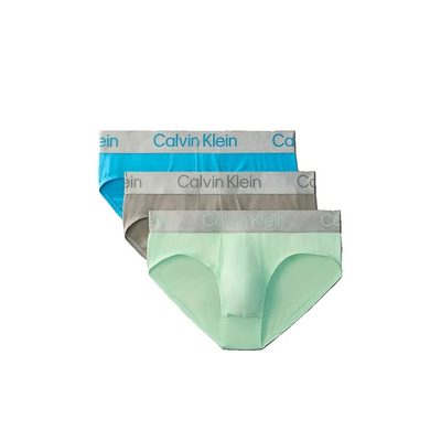 CALVIN 3件組 Klein 四角褲 再生纖維 四向彈性 男內褲 平口褲 正品歐洲代購 [142753778]