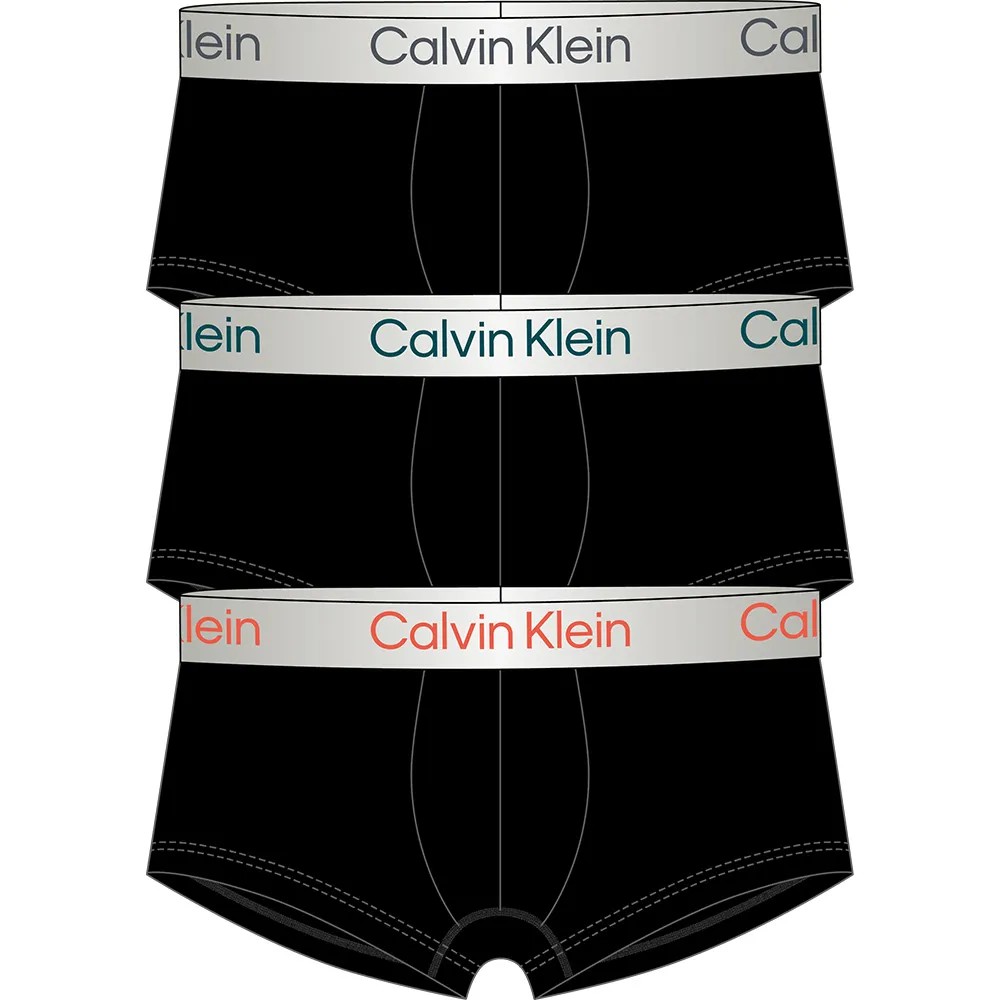 CALVIN 3件組 Klein 四角褲 回收材質 四向彈性 男內褲 平口褲 正品歐洲代購 [142753782]