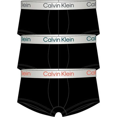 CALVIN 3件組 Klein 四角褲 回收材質 四向彈性 男內褲 平口褲 正品歐洲代購 [142753782]