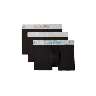 CALVIN 3件組 Klein 四角褲 永續材質 吸濕排汗 男內褲 平口褲 正品歐洲代購 [142753783]