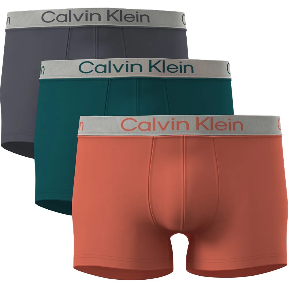 CALVIN 3件組 Klein 四角褲 舒適 透氣 男內褲 平口褲 正品歐洲代購 [142753785]