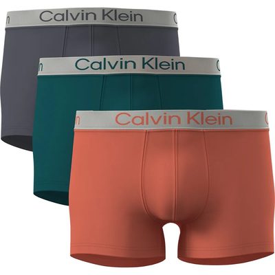 CALVIN 3件組 Klein 四角褲 舒適 透氣 男內褲 平口褲 正品歐洲代購 [142753785]