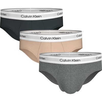 CALVIN 3件組 Klein 四角褲 耐磨 低腰 棉質 男內褲 平口褲 正品歐洲代購 [142753793]
