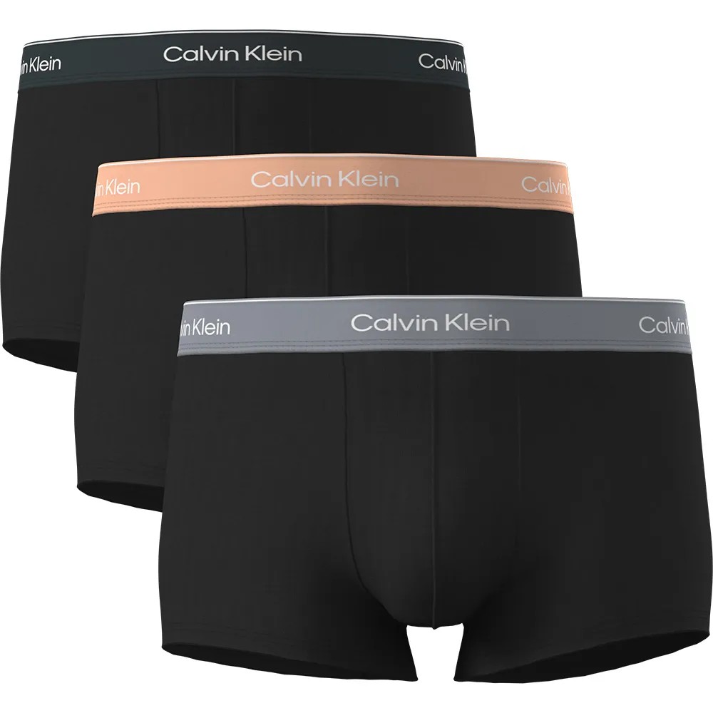 CALVIN 3件組 Klein 四角褲 彈性 棉質 男內褲 平口褲 正品歐洲代購 [142753797]