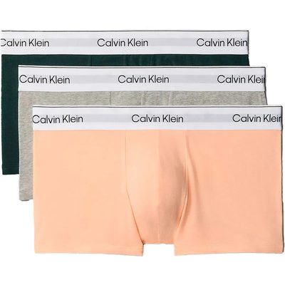 CALVIN 3件組 Klein 四角褲 彈性 棉質彈性 貼身舒適 男內褲 平口褲 正品歐洲代購 [142753799]