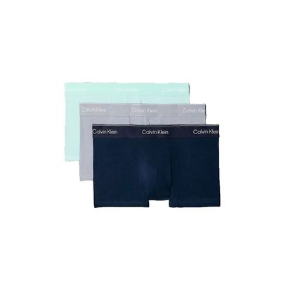 CALVIN 3件組 Klein 四角褲 彈性 舒適 貼身 男內褲 平口褲 正品歐洲代購 [142753802]