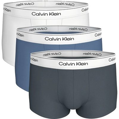CALVIN 3件組 Klein 四角褲 彈性 舒適 貼身 男內褲 平口褲 正品歐洲代購 [142753803]