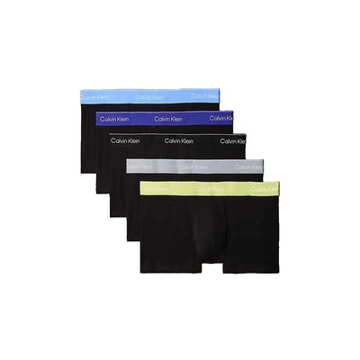 CALVIN 5件組 Klein 四角褲 彈性 透氣 舒適 男內褲 平口褲 正品歐洲代購 [142753804]