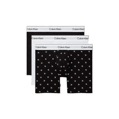 CALVIN 3件組 Klein 四角褲 植物性吸濕 無縫腰帶 男內褲 平口褲 正品歐洲代購 [142753805]
