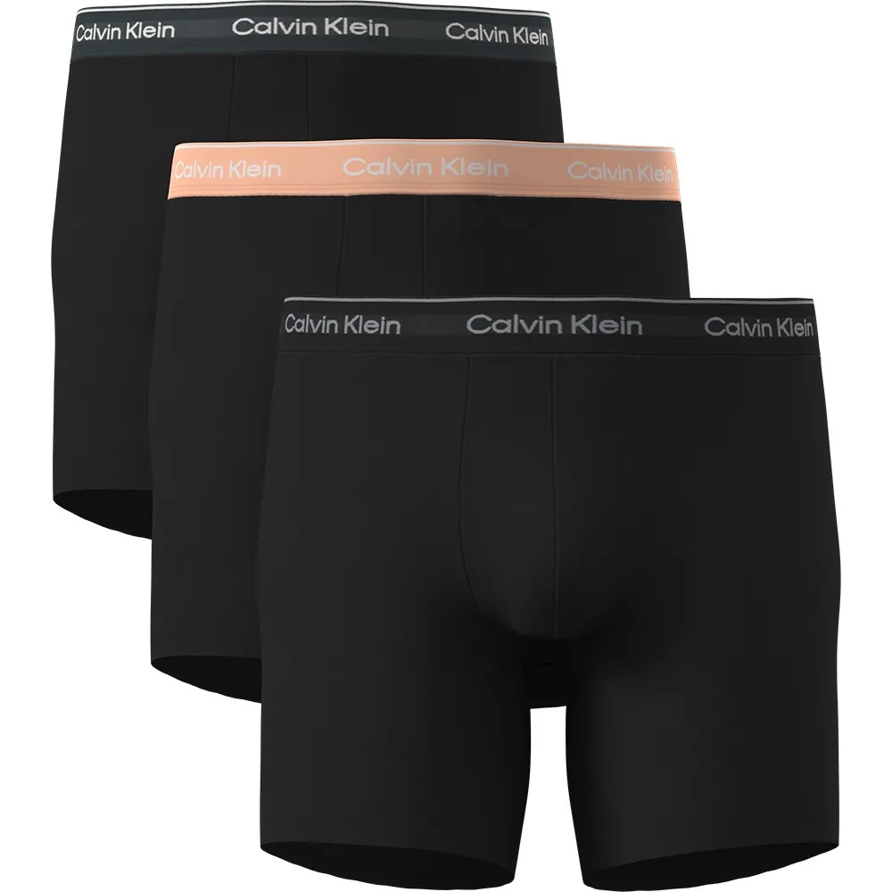 CALVIN 3件組 Klein 四角褲 透氣 舒適 男內褲 平口褲 正品歐洲代購 [142753807]