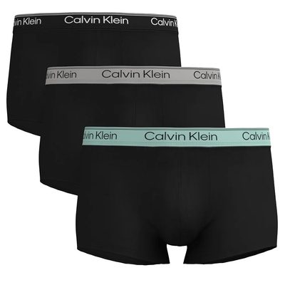 CALVIN 3件組 Klein 四角褲 彈性 吸濕排汗 無縫設計 男內褲 平口褲 正品歐洲代購 [142753811]