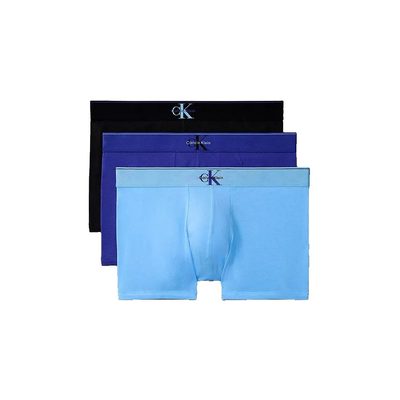 CALVIN 3件組 Klein 四角褲 吸濕排汗 舒適貼合 男內褲 平口褲 正品歐洲代購 [142753821]