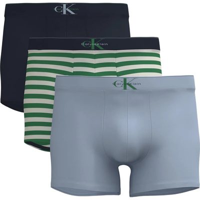 CALVIN 3件組 Klein 四角褲 吸濕排汗 寬版腰帶 男內褲 平口褲 正品歐洲代購 [142753824]