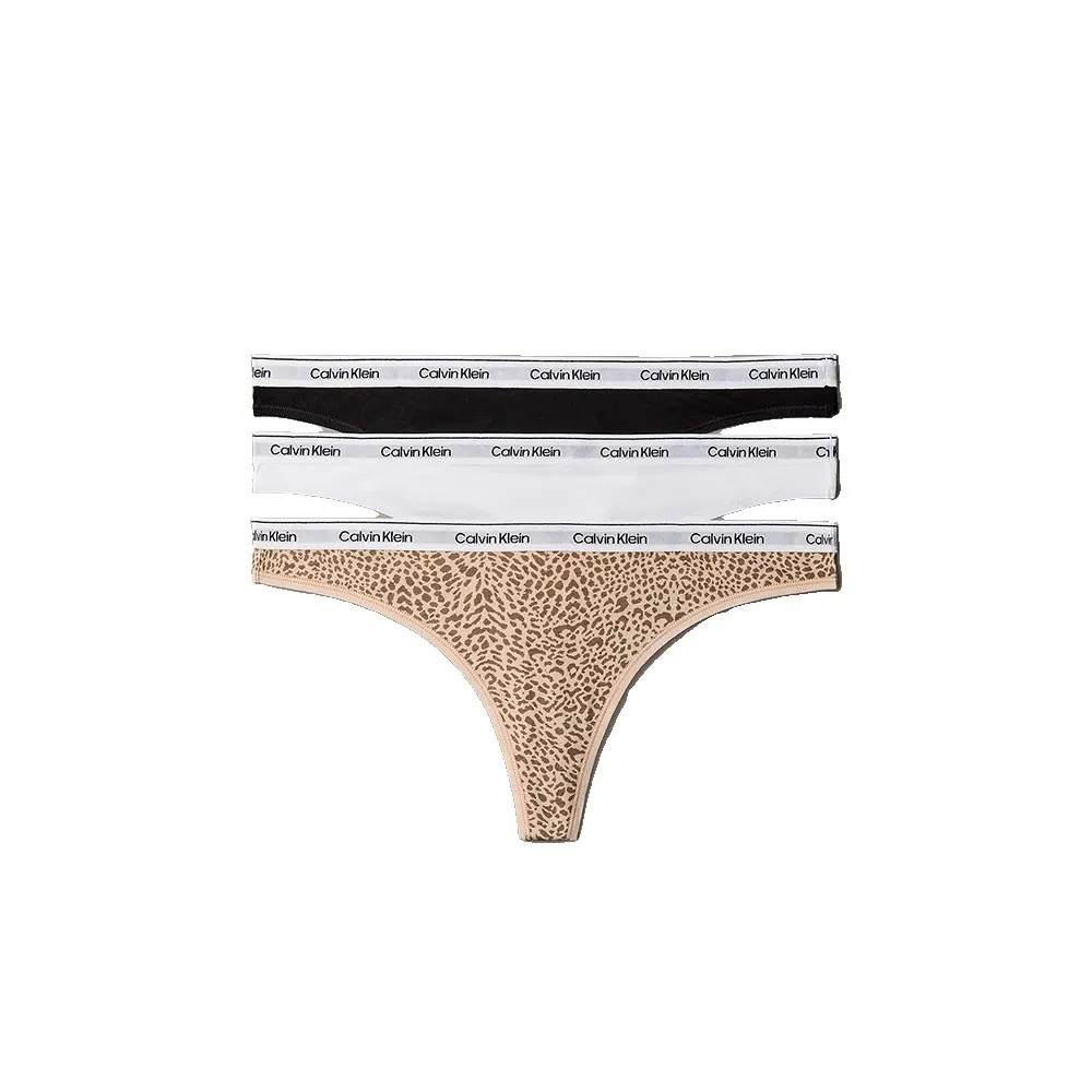 CALVIN KLEIN 3件組 Thong 3 純棉 舒適 正品歐洲代購 [142753855]