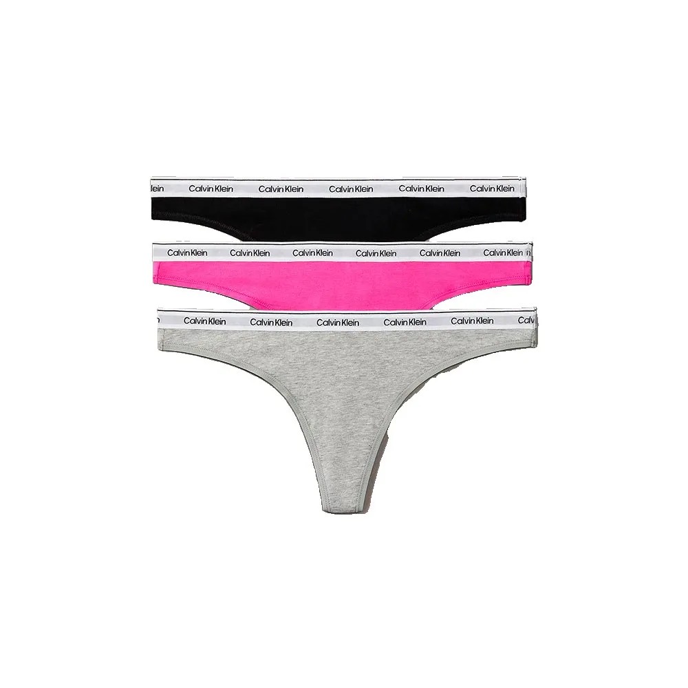 CALVIN KLEIN 3件組 Thong 3 棉質 舒適 正品歐洲代購 [142753856]