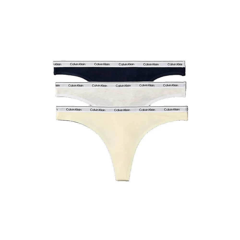 CALVIN KLEIN 3件組 Thong 3 純棉 舒適 正品歐洲代購 [142753857]
