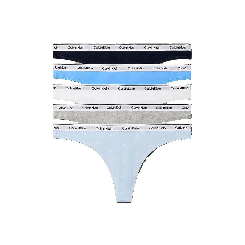 CALVIN KLEIN 5件組 Thong 5 舒適 無痕 正品歐洲代購 [142753858]