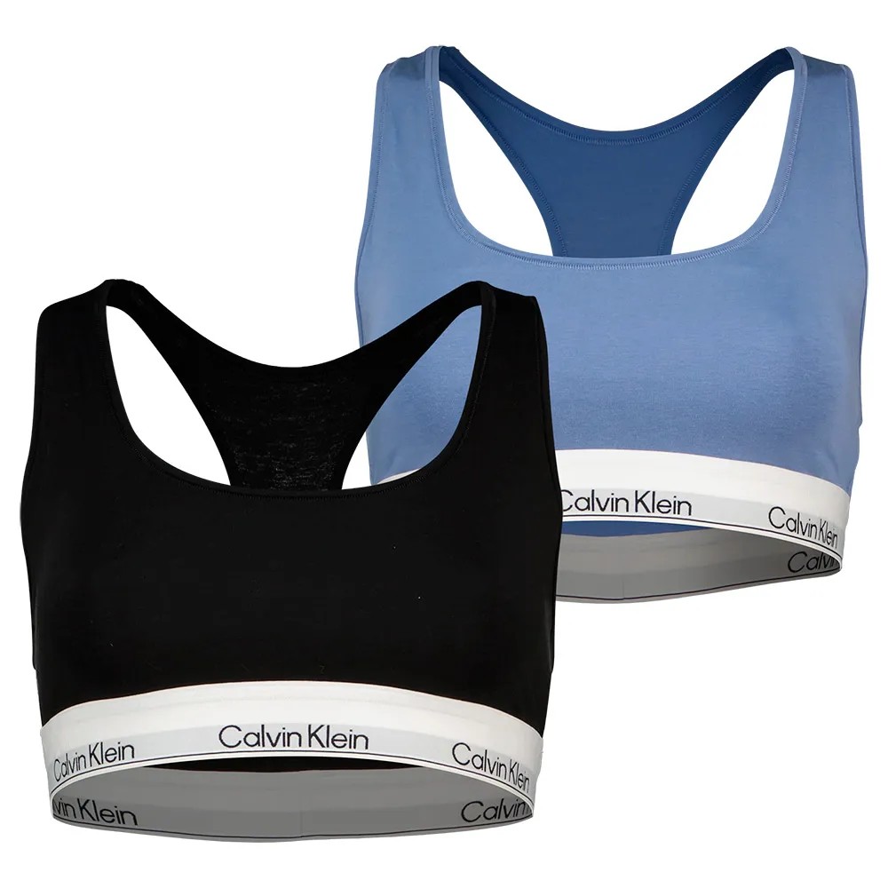 CALVIN KLEIN 2件組 Bralette Bra 2 舒適 無鋼圈 正品歐洲代購 [142753861]