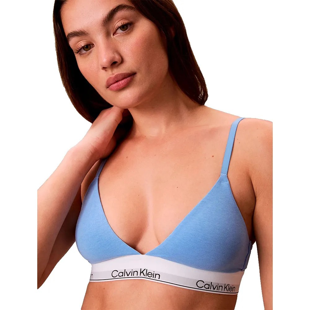 CALVIN KLEIN Triangle Bra 棉質 舒適 正品歐洲代購 [142753862]