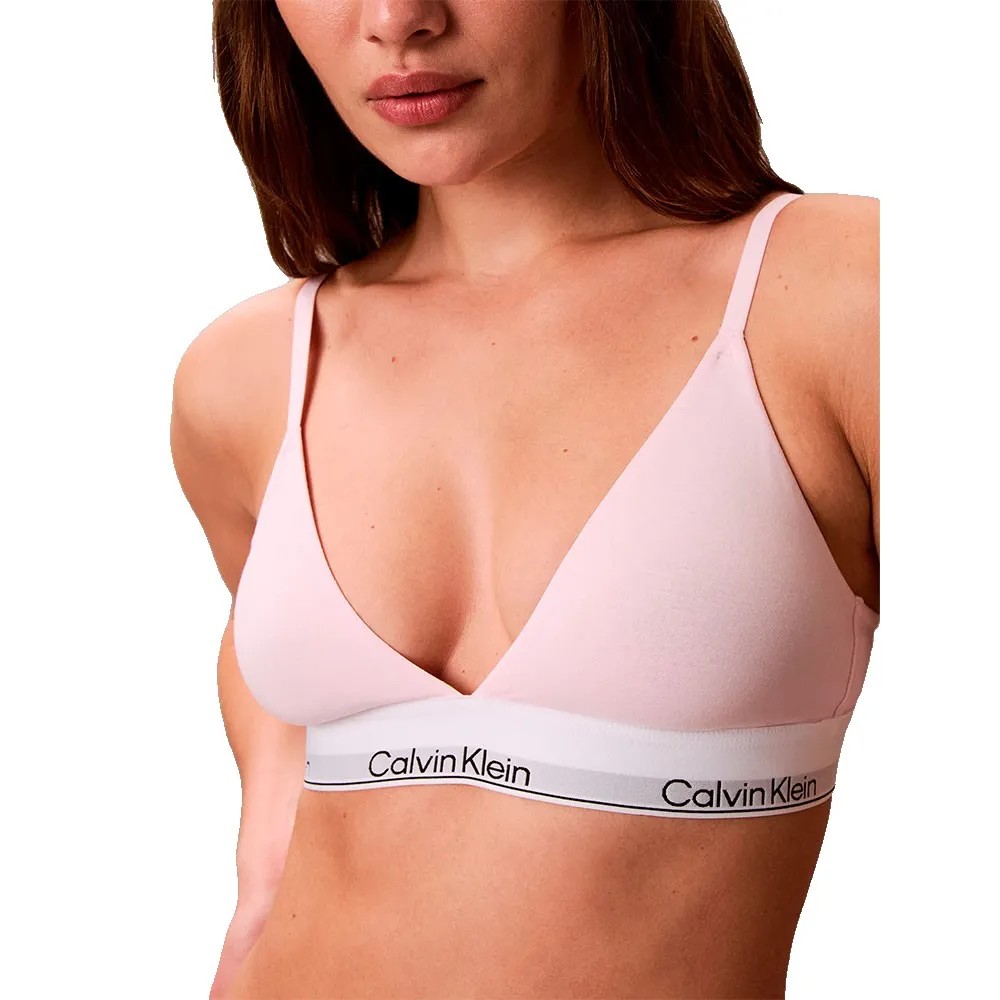 CALVIN KLEIN Triangle Bra 棉質 舒適 正品歐洲代購 [142753863]