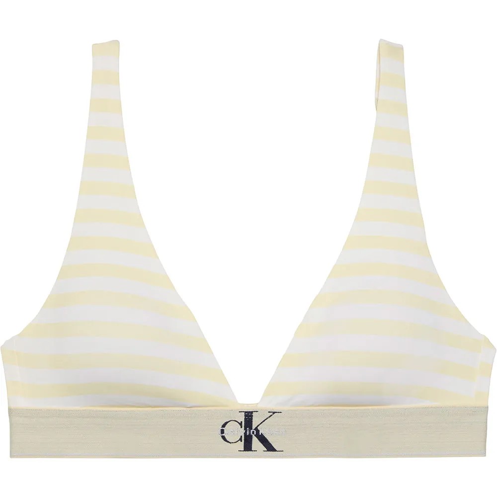 CALVIN KLEIN Triangle Bra 舒適 寬版飾帶 正品歐洲代購 [142753885]