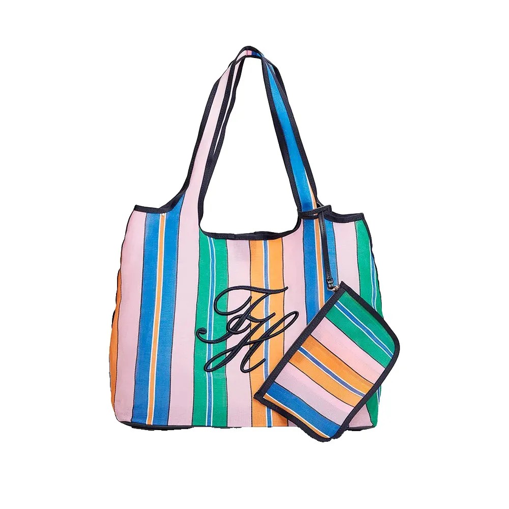 TOMMY HILFIGER Summer Mesh Tote Bag 透氣 輕量 正品歐洲代購 [142758265]