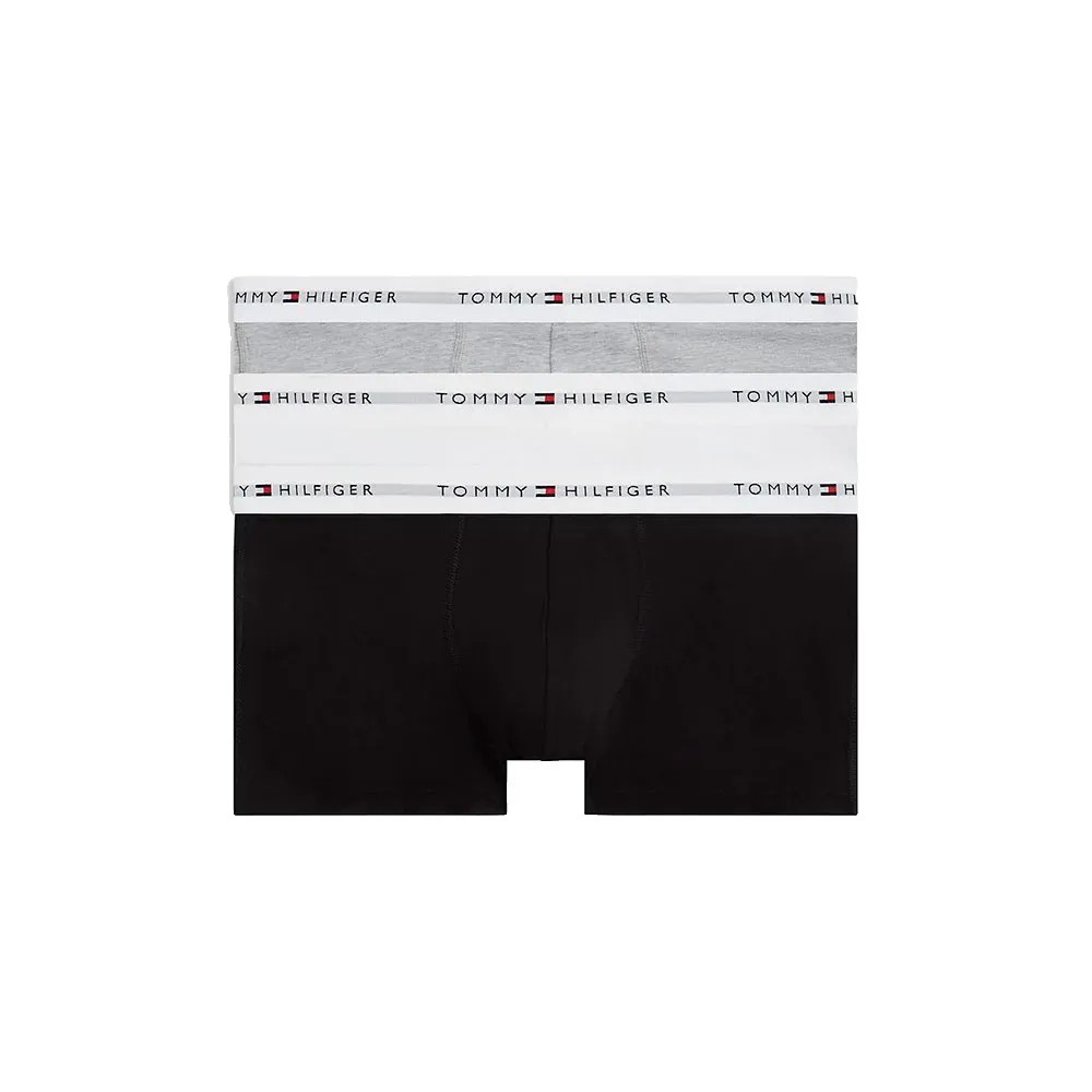 TOMMY HILFIGER 3件組 四角褲 舒適 棉質 男內褲 平口褲 正品歐洲代購 [142758335]
