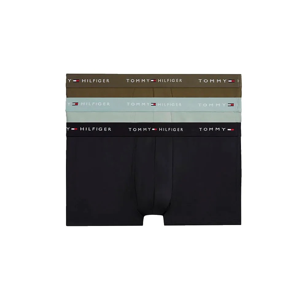 TOMMY HILFIGER 3件組 四角褲 舒適 彈性 男內褲 平口褲 正品歐洲代購 [142758404]