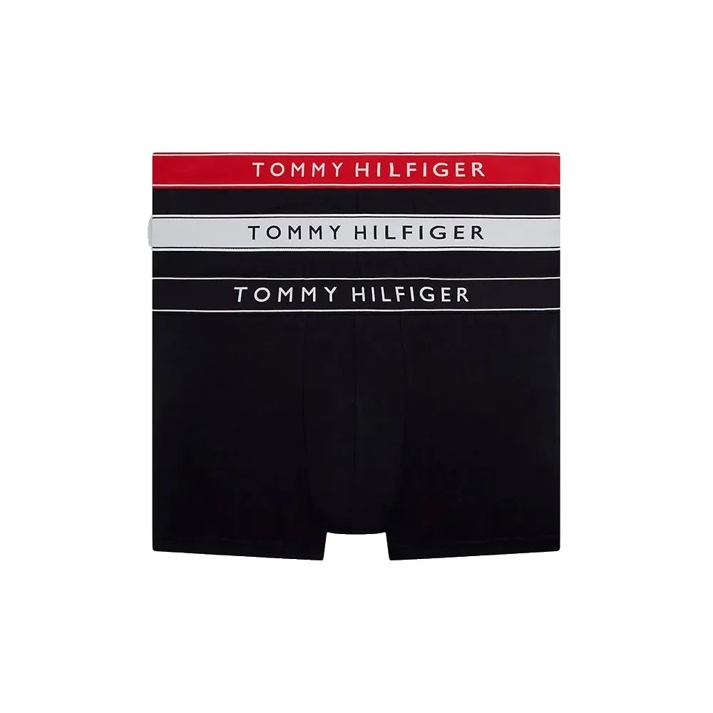 TOMMY HILFIGER 3件組 四角褲 舒適 透氣 男內褲 平口褲 正品歐洲代購 [142758410]
