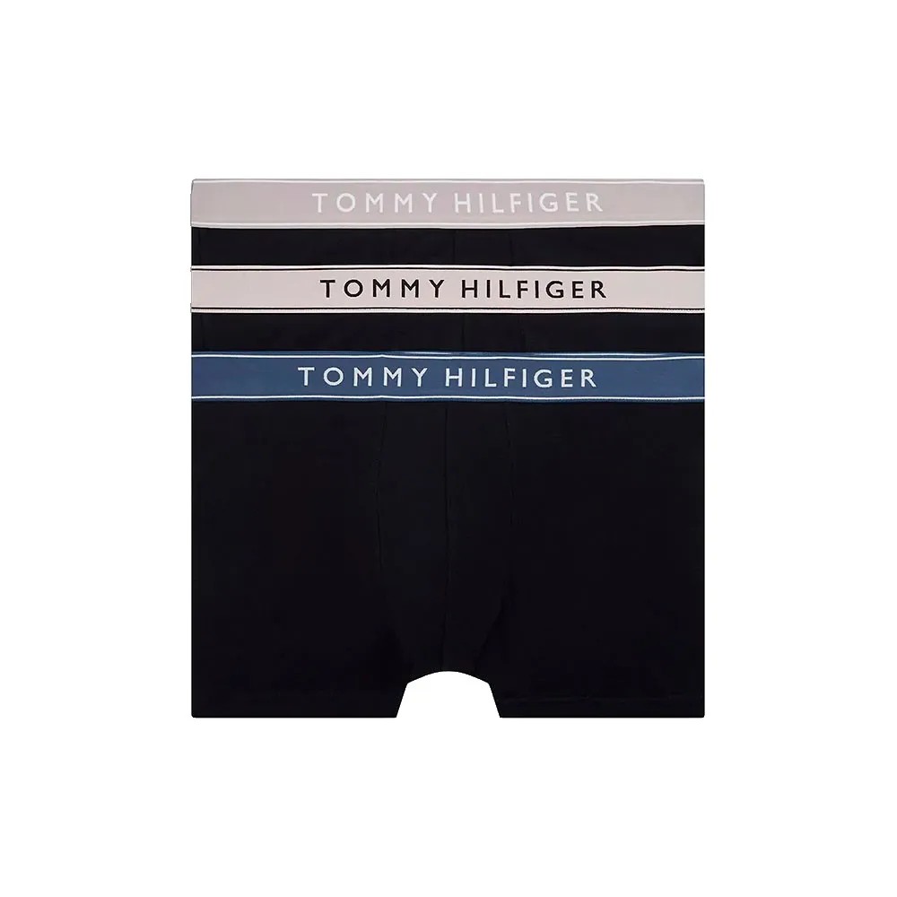 TOMMY HILFIGER 3件組 四角褲 透氣 舒適 男內褲 平口褲 正品歐洲代購 [142758412]