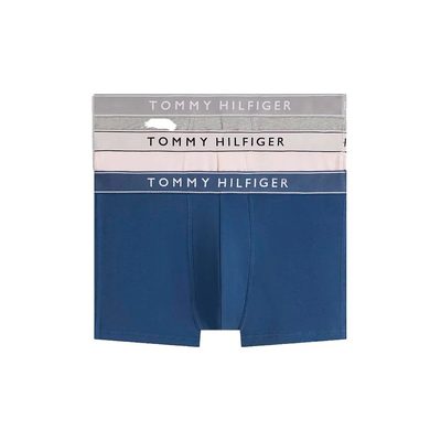 TOMMY HILFIGER 3件組 四角褲 舒適 彈性貼合 男內褲 平口褲 正品歐洲代購 [142758415]