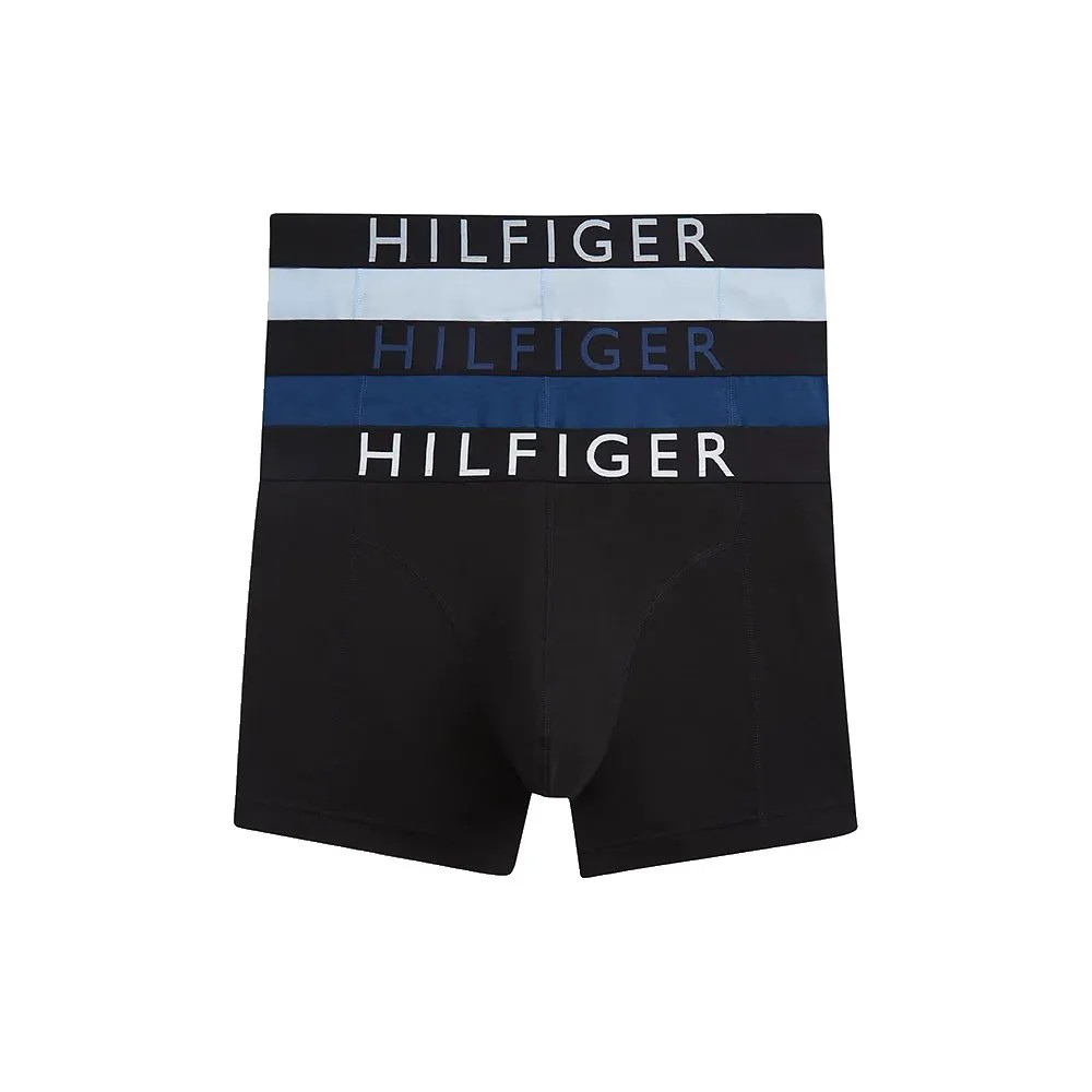 TOMMY HILFIGER 3件組 四角褲 舒適 貼身 男內褲 平口褲 正品歐洲代購 [142758419]