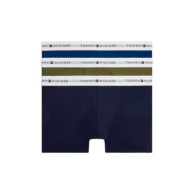 TOMMY HILFIGER 3件組 四角褲 舒適 彈性棉 男內褲 平口褲 正品歐洲代購 [142758426]