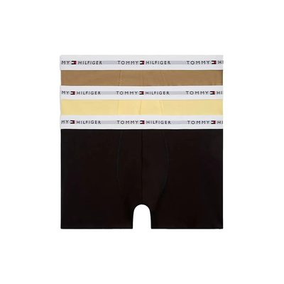 TOMMY HILFIGER 3件組 四角褲 舒適 彈性棉 男內褲 平口褲 正品歐洲代購 [142758428]