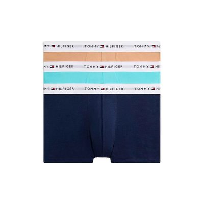 TOMMY HILFIGER 3件組 四角褲 舒適 彈性棉質 男內褲 平口褲 正品歐洲代購 [142758434]