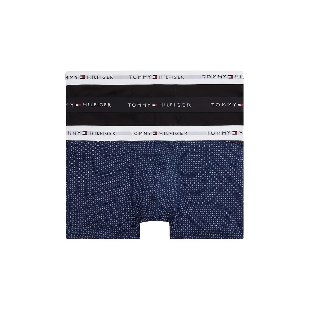 TOMMY HILFIGER 3件組 四角褲 舒適 透氣 男內褲 平口褲 正品歐洲代購 [142758445]