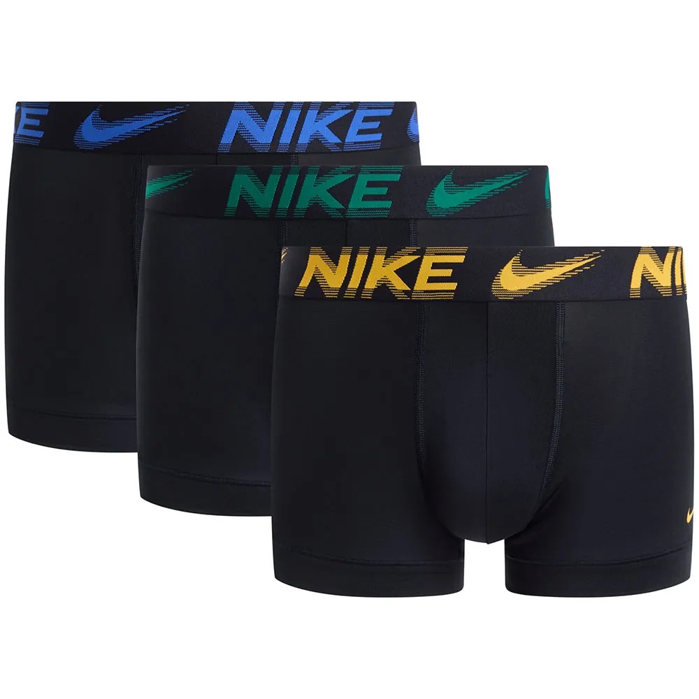 NIKE 3件組 3 四角褲 透氣 排汗 男內褲 平口褲 正品歐洲代購 [142767919]