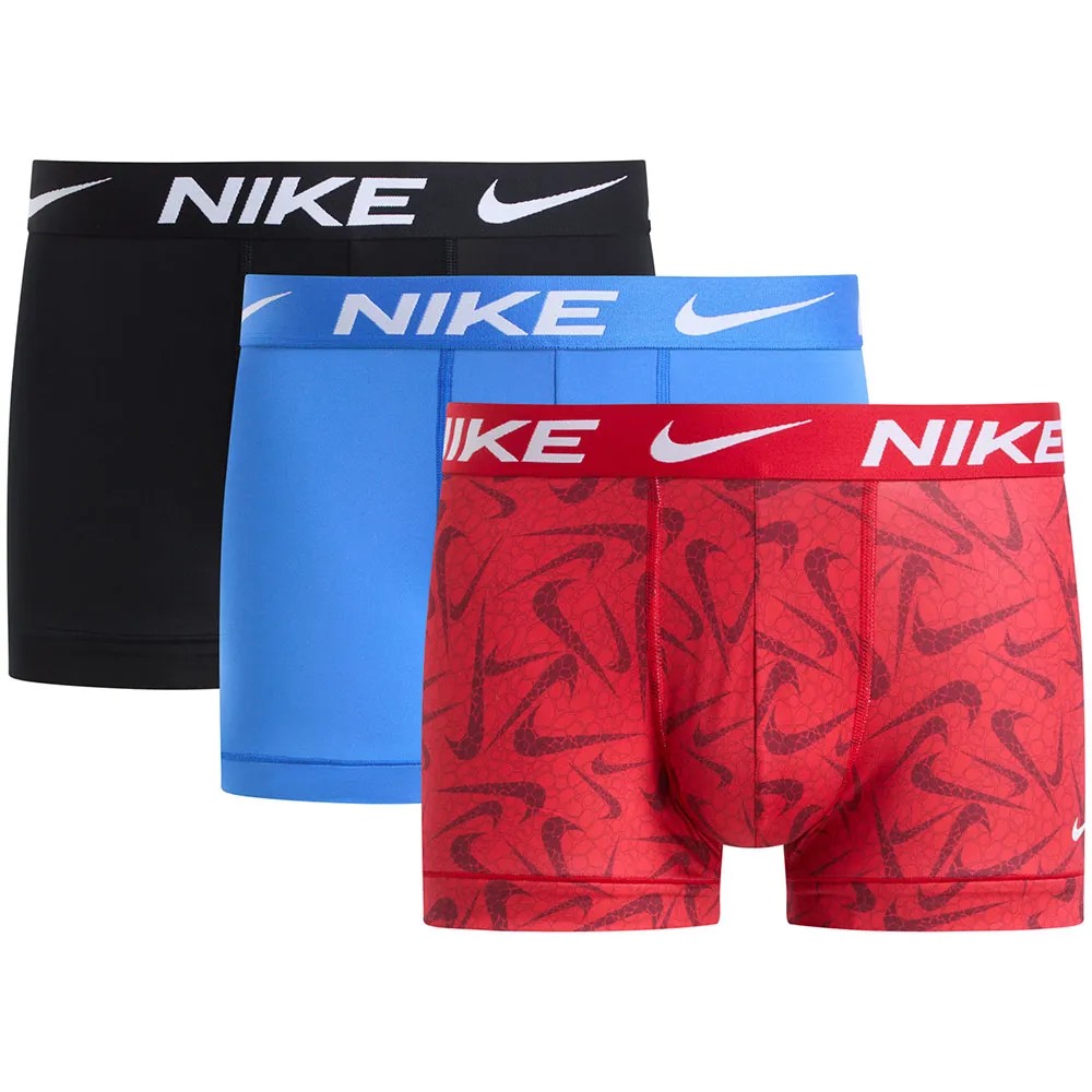 NIKE 3件組 3 四角褲 透氣 排汗 男內褲 平口褲 正品歐洲代購 [142767923]