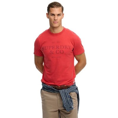 SUPERDRY Company Relaxed Fit T恤 舒適 耐磨 復古 正品歐洲代購 [142784546]