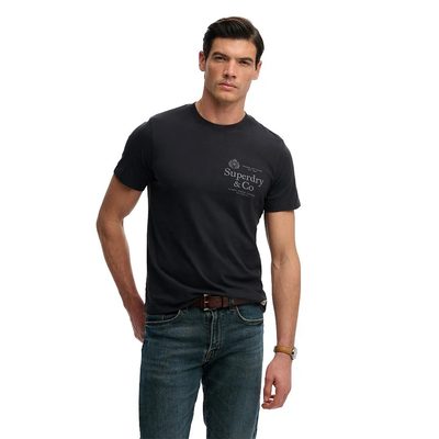 SUPERDRY Company Relaxed Fit T恤 舒適 耐磨 復古 正品歐洲代購 [142784547]