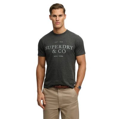 SUPERDRY Company Relaxed Fit T恤 舒適 耐磨 復古 正品歐洲代購 [142784549]