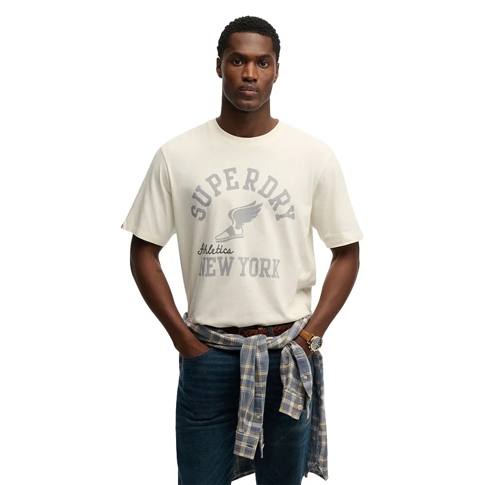 SUPERDRY Athletic Essential S T恤 透氣 寬鬆 正品歐洲代購 [142784580]