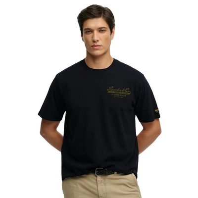 SUPERDRY Heritage Biker Loose T恤 耐磨 有機棉 正品歐洲代購 [142784893]