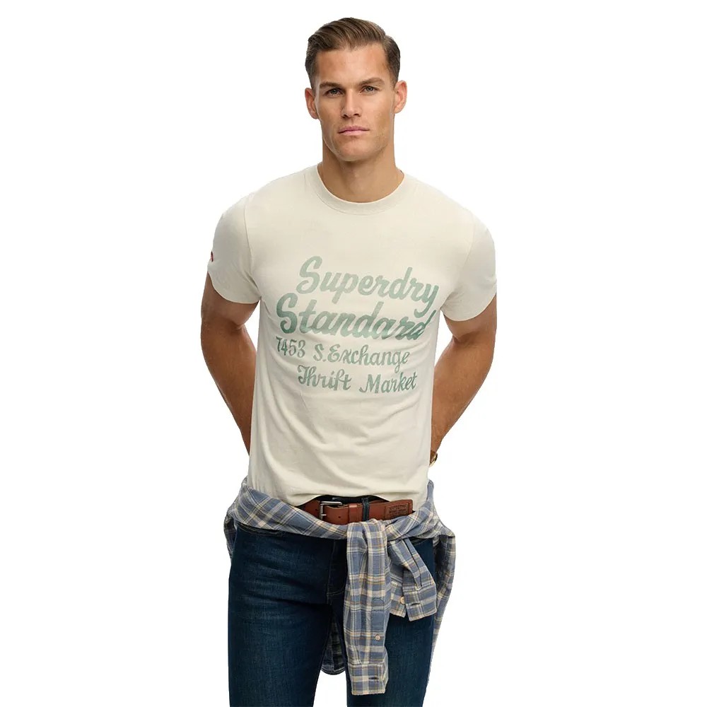 SUPERDRY Industry Worker Rela T恤 耐磨 寬鬆版型 正品歐洲代購 [142784914]